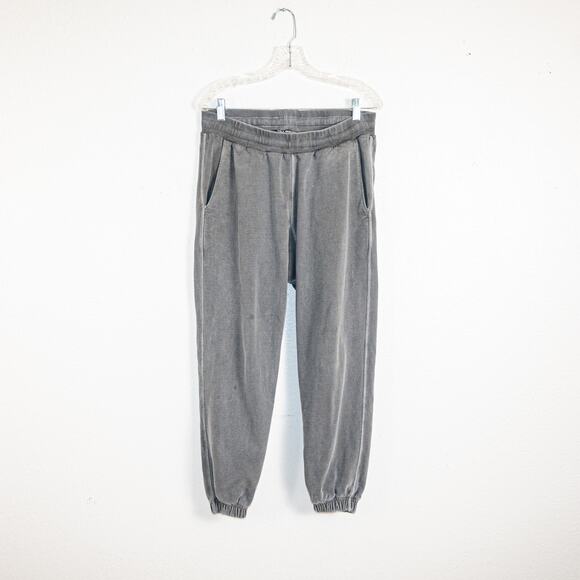 Cole Buxton Heavyweight French Terry Joggers in Washed Gray size L - Picture 1 of 12